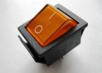 Переключатель 4-х контактный разноцветный с подсветкой
